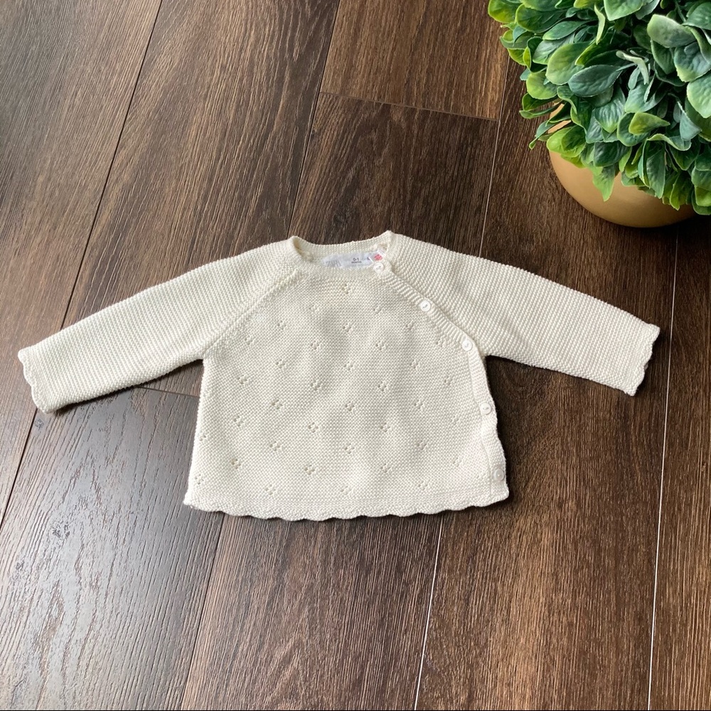ZARA baby knit sweater